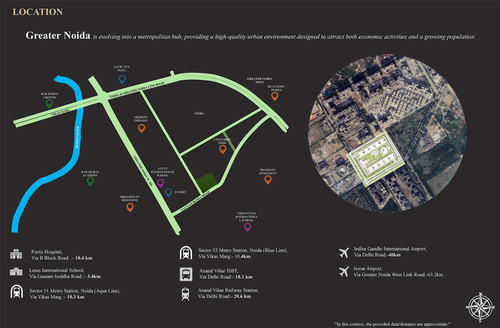 Aspire Centurian Park Techzone 4 Location Map